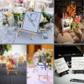Wood Display Easels Mr Mrs Wedding Love Rustic Wedding Engagement Decor Frame Painting Poster Weeding Table Decor Diy Tripod.