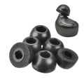 3 Pairs Replacement Memory foam Tips for   Buds Pro Eartips wireless Earbud Anti-Slip Avoid Falling Ear Tips black. 