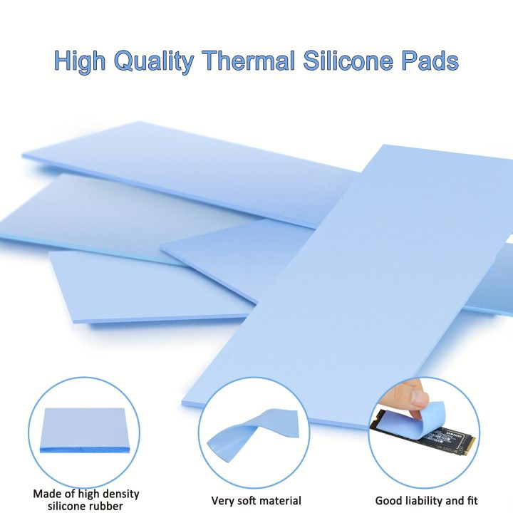 LDPCSJ%20Silicone%20Heat%20Sink%20Pads%20for%20M.2%202280%20SSD%20NVMe,%20CPU%20&%20GPU%20Cooling%20-%2012pcs%20or%206pcs,%20Thermal%20Gel%20Pads%20-%20Image%205