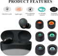 Memory Foam Earbud Tips 3 Pairs for  WF-1000XM5 XM4, Soft Replacement Ear Gels with Carry Case and Cleaning Pen Accessories. 