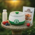 (Doi) Yogurt Maker-Automatic Stainless Steel - ABS + PP - 220-240V - 15W - 1L Capacity - On/Off Switch - Light Indicator - 7-9 Hours Preparation Time ..