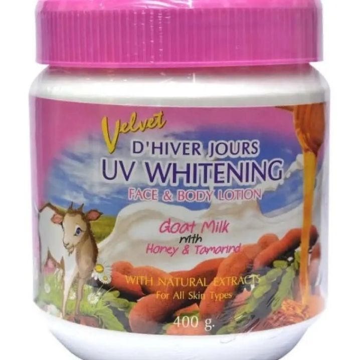 Velvet UV Whitening Lotions Face & Body 400G Large