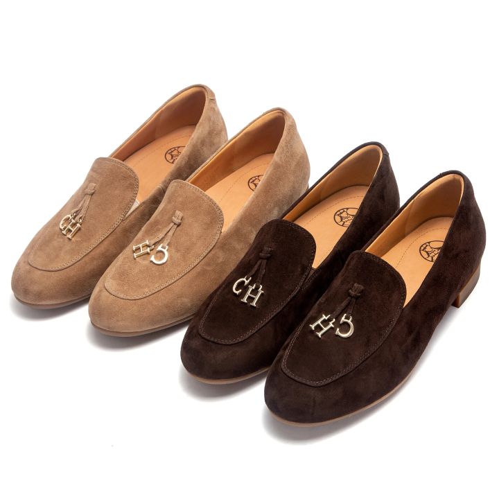 CHCH Women's Leather Shoes 2026 New High Quality Sheepskin Formal Business Shoes