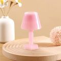 Miniature Desk Lamp Decorative LED lamp for children's bedside table, small table lamps for bar, Blue Cute Macaron Night Light for Boys and Girls Decorative Table Light. 