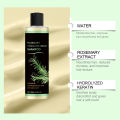 Rosemary Natural Shampoo Hair Thickness Loss Deep Nourishing Scalp Care Strengthen Repair Damaged Oil Control For Men Women. 