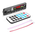 DC 5V Bluetooth 5.0 APE MP3 Decoder Board Handsfree TWS Wireless FM Radio MP3 Player USB AUX TF FM Radio for Car Speaker. 
