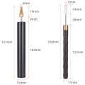 QJH Leather Edge Paint Roller Applicator Edge Oil Finish Tool DIY Leather Dye Painting Pen Leather Craft Tools Accessories. 