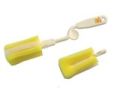 Sponge nipple brush with replacement head. 