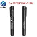 MINI Brake Fluid Tester Pen Automotive Universal Detector DOT3/DOT4/DOT5 Testing 5 LED Brake Fluid Tester Car Diagnostic Tool. 