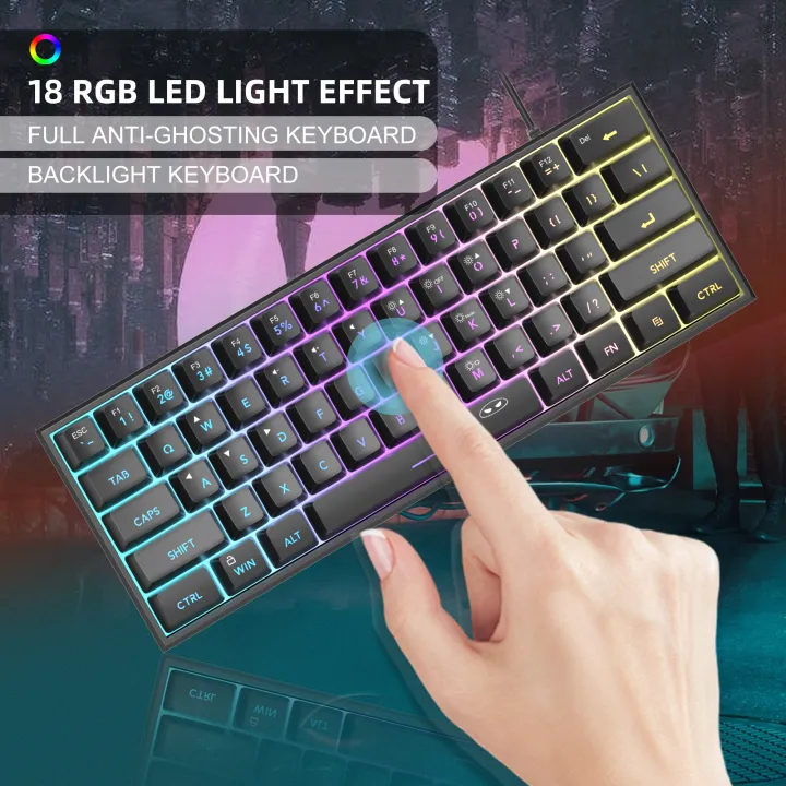 MageGee%20TS91%2060%25%20Wired%20Keyboard%2061%20Keys%20RGB%20Mini%20Portable%20Mechanical%20Feeling%20Membrane%20Keyboard%20for%20Windows%20Table%20PC%20Office%20-%20Image%202