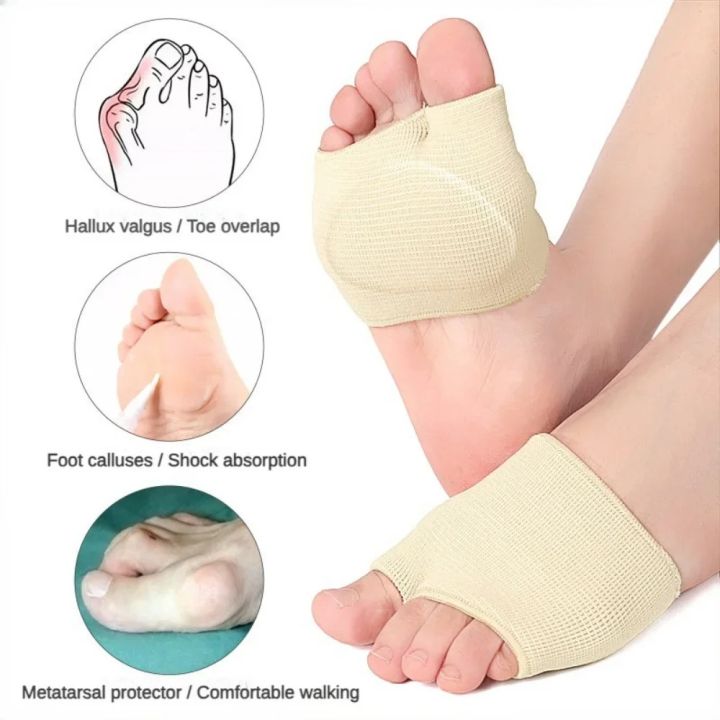 Metatarsal%20Pads%20for%20Women%20and%20Men%20Forefoot%20Pad%20for%20Ball%20of%20Foot%20Pain%20Relief%20Insoles%20Half%20Sock%20Support%20Soft%20Gel%20Foot%20Cushion%20-%20Image%202