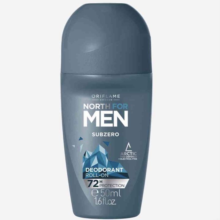 North For Men Subzero Deodorant Roll-on