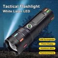🔦 uper Powerful LED Torch Light – 10000mAh Rechargeable | Ultra Bright Zoomable Flashlight | Built-in Power Bank + Waterproof + USB Charging | Outdoor & Emergency Use. 