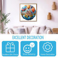 Wooden Puzzle for Adults - Dream Castle Puzzle, Unique Shape Wooden Jigsaw Puzzles, Modern Art Home Decor, Good  Idea. 