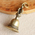 Retro Copper Bell Wind Chimes Brass Crafts Die-casting Falling Wind Chimes Tibetan Bronze Bell Ideas Copper Bell Pendant. 