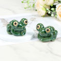 2Pcs Toilet Bolt Covers Ceramic Funny Frog Toilet Bolt Caps Dustproof Toilet Bolt Decorative Caps Bathroom Decoration Supplies. 