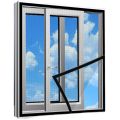 Mosquito Nets for Window, Anti-Mosquito Window Screens, Mesh Anti Insect Air Tulle Invisible Black Fiberglass Mosquitoes and Fli.