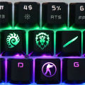 CS GO Gaming Keycaps Custom ABS Backlit Keycap For World Of Warcraft DOTA Gaming Key Caps For Mechanical Keyboard Key Cap. 
