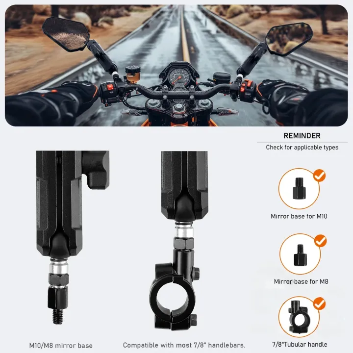 Universal%20Motorcycle%20Mirrors%20Angle%20Adjustable%20Folding%20Handlebar%20Side%20Mirror%20Compatible%20with%20Adventure%20Dirt%20Street%20Bike%20-%20Image%205