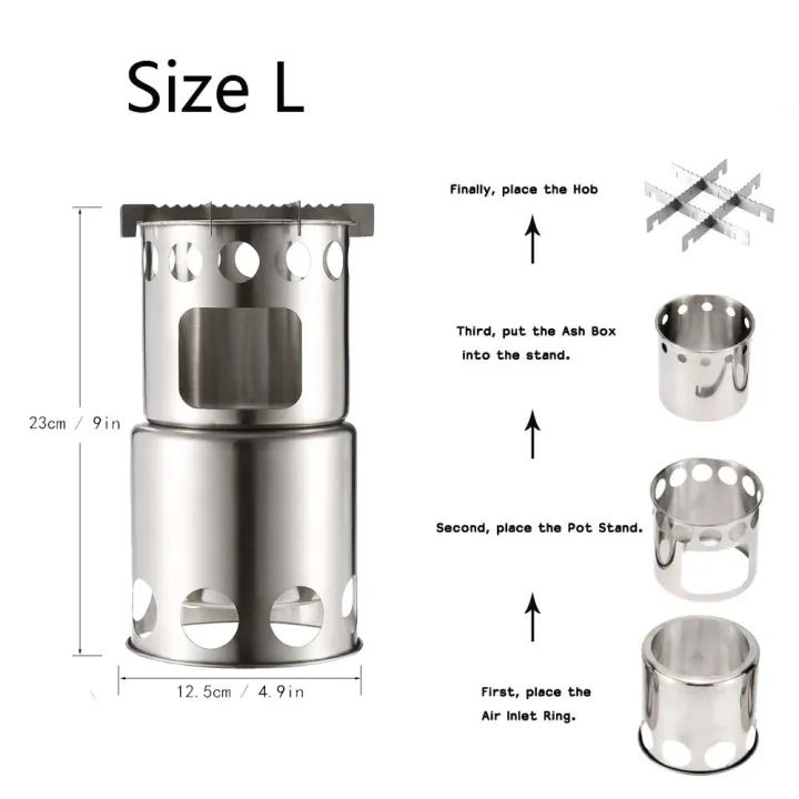 Lixada%20Camping%20Wood%20Stove%20Portable%20Firewoods%20Furnace%20Stainless%20Steel%20Outdoor%20Stove%20Cooking%20Burner%20Lightweight%20Picnic%20Wood%20Stove%20-%20Image%207