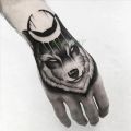 Waterproof Temporary Tattoo Sticker eagle Crow Gothic eye Fake Tatto Flash Tatoo Hand back Arm art Tattoos for boy Women Men.