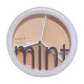 Sweet Mint Concealer, Tri-color Concealer Palette of Covers Acne Marks Dark Circles.