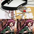 Athemis Rosario And Vampire Moka Akashiya Cosplay Necklace Cross Pendant Choker Adjustable For Halloween Christmas.