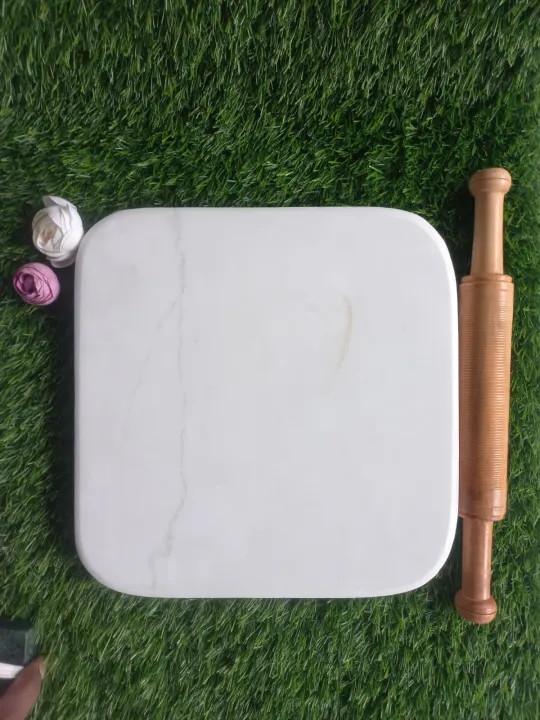 Marble Stone Roti Maker with Belon • 100% Natural Stone Material ...