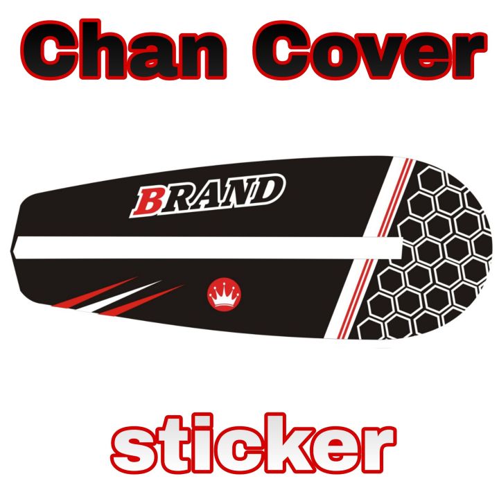 brand Chan Cover sticker for all bike 70 handa 125 good quality PVC sticker