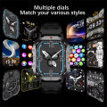 2026 New Smart Watch Mens Outdoor Sports Fitness Tracker Health Monitor 2.01 Inch Support Flashlight Bluetooth Call Smart Watch.