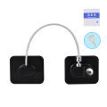 1 Pc Door Lock Child Safety Lock Cabinet Fridge Stainless Steel Cable Protection Kids Baby Home Window Lock Strong Fix. 