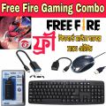 USB keyboard optical mouse and hub- with free OTG- gaming combo pack. 