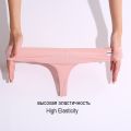 FINETOO 3PCS Sexy Panties Women Cotton G String Female Underwear Pantys Low Waist Thongs T Back Intimates V Waist Lingerie. 
