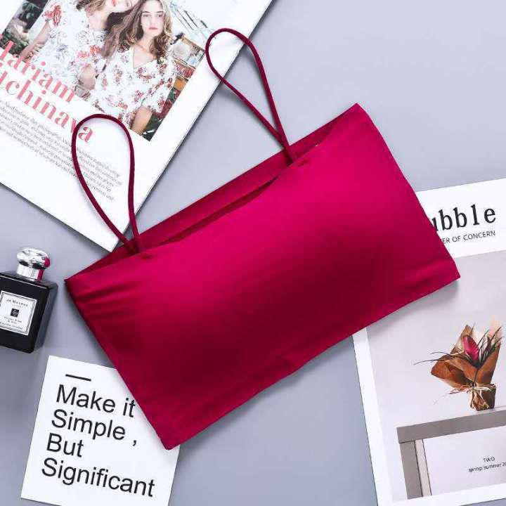 Ice%20silk%20strap%20padded%20body%20shape%20bra%20for%20women%20-%20Image%202