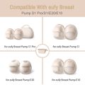 6pcs Replacement Spout Cap for eufy Wearable Breast Pump E20/E10/S1/S1 Pro, Dustproof, Keep Clean, Prevents Leaks from The Top.
