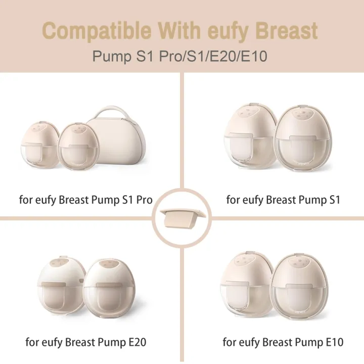 6pcs%20Replacement%20Spout%20Cap%20for%20eufy%20Wearable%20Breast%20Pump%20E20/E10/S1/S1%20Pro,%20Dustproof,%20Keep%20Clean,%20Prevents%20Leaks%20from%20The%20Top%20-%20Image%202