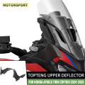 For Honda CRF1100L CRF1100 Africa Twin 2024-2026 Motorcycle Upper Deflectors Windshield Side Panel Cover Topteng Upper Deflector. 