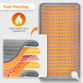 Electric Heating Pad Blanket Timer Heating Pad For Shoulder Neck Back Spine Leg Winter Warm. 