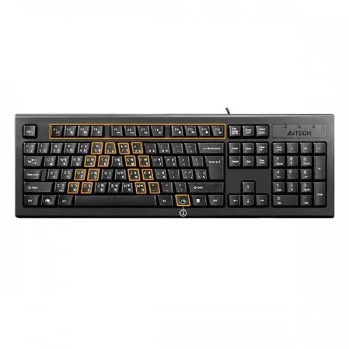 A4TECH%20original%20KRS-82%20Laser%20Engraving%20USB%20Keyboard%20With%20Bangla%20-%20Image%202