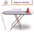 Superior Folding Iron Stand Folding ironing stand with adjustable iron table. 