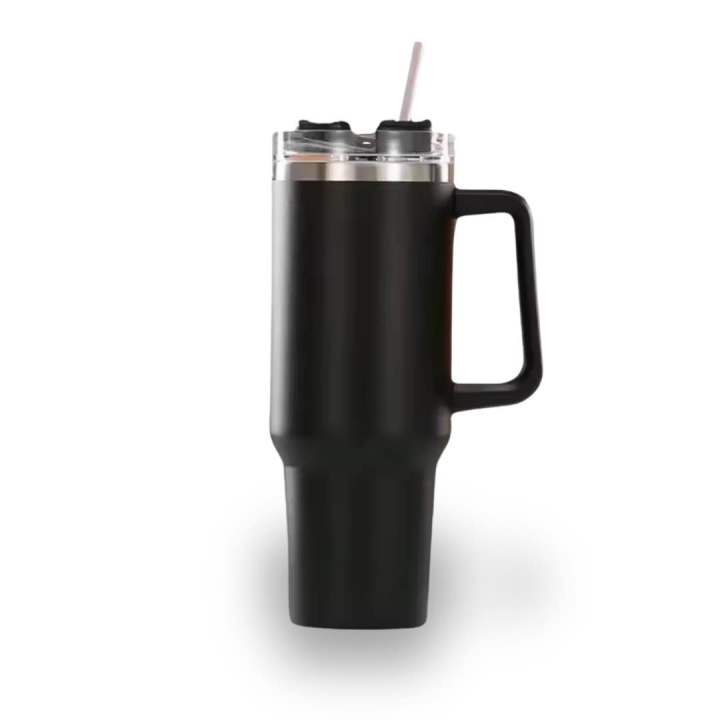 Stainless%20Steel%2040oz%20Coffee%20Mug%20Personalized%20Tumbler%20with%20Handle%20Lid%20Straw%20Vacuum%20Thermos%20Cup%2040oz%20-%20Image%202