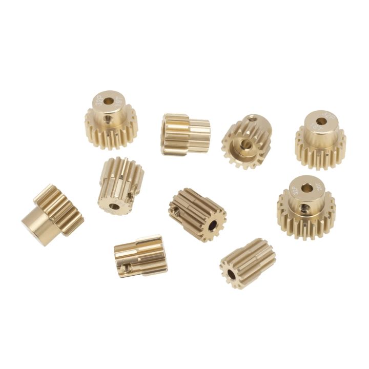 RC Motor Rondsel Set 12T-16T 32DP 0.8M 3,175mm – Chroom-molybdeen Staal, Voor 1/10 RC Auto's Met 3,175mm As