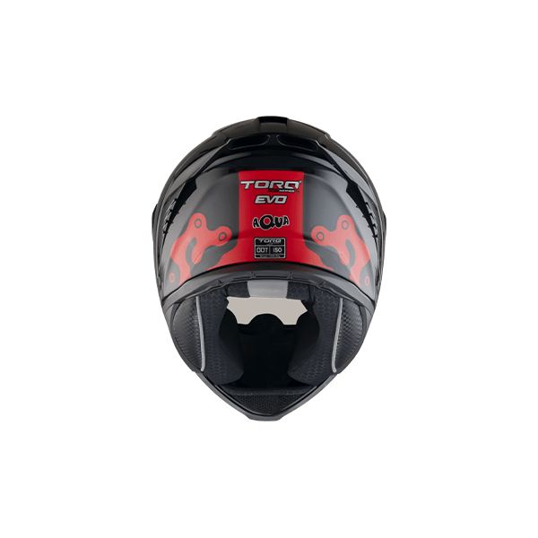 TORQ%20EVO%20Aqua%20-%20Red-Black%0A%0AFull%20Face%20Bike%20Helmet%20-%20Image%205