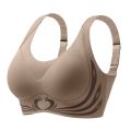 Plus Size Front Closure Bralette Comfortable Wireless Bra Soft Cup Lace Underwear Seamless Thin Strap Lightweight Camisole. 