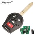 jingyuqin 3/4 Button 315MHZ Remote Car Key For Nissan Keyless Entry 46 Chip Fob Transmitter CWTWB1U751 TWB1U761  H0561-C993A. 