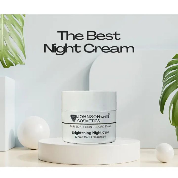 Johnson White Cosmetics Brightening Night Care Cream (50grm)