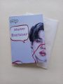 BTS Jimin Greeting Card A6 size with envelope. 