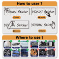 4x4, 2pcs  F150 Car Body Stickers, Vinyl Window Decals Off-Road Truck, For Ford Raptor Lariat Limited. 
