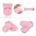 Foot Spa Gel Sock Silicone Socks for Women Moisturizing Callus Remover Dry Feet Spa Gel Socks.