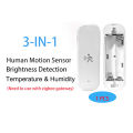 Tuya ZigBee Smart Pir Motion Sensor Detector With Temperature and Humidity Sensor  Security Burglar Works With Home Assistant. 